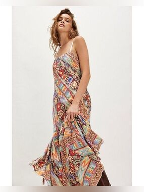 dress midi long sleeve Perfect Meet Cute Burgundy Floral Long Sleeve Midi Dress main image 0
